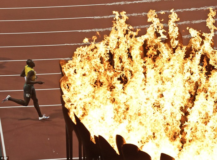 Khát khao chinh phục những giới hạn luôn cháy rực với Usain Bolt...